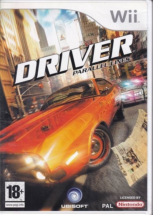 Driver Parallel Lines - Nintendo Wii (B Grade) (Genbrug)